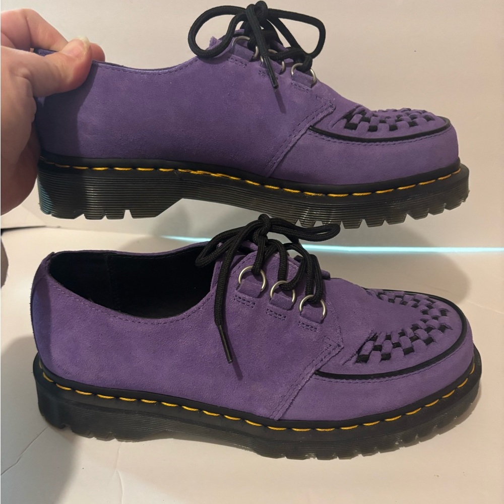 Dr Martens RAMSEY Woven Suede Creepers